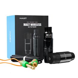 Tattoo Machine Mast Tour Wireless Battery Power Set Permanent Make up Rotary Pen for Artist Pens 230728