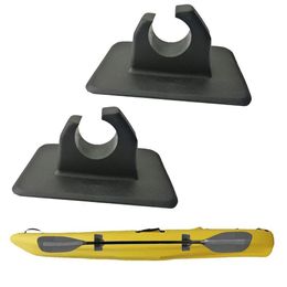 Kayak Accessories PVC Dinghy Canoe Paddle Storage Mount Patch Inflatable Boat Paddle Clips Oar Rowing Paddle Holder Kayak Accessories 230727