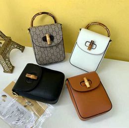 New Luxury 2023 Factory direct sales high quality G Family 1 Saddle Single Shoulder Oblique Cross Bacchus Bamboo Joint Marmont Love Rental Women's Bag