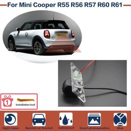 Car Rear View Cameras& Parking Sensors Reverse Backup Camera Starlight Night Vision High Quality Full HD CCD For Mini Cooper R55 R257B