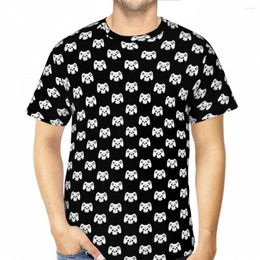 Men's T Shirts Skull Pad 3D Printed Shirt For Man Game Controller Unisex Polyester Loose Tops Hip Hop Tees