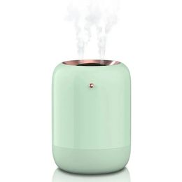 1pc Mini Humidifier: Keep Your Office Air Fresh & Comfortable with Double Mist Technology