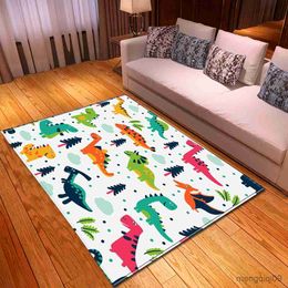 Carpets Green Living Room Area Rug Carpets Kids Baby Crawling Play Mat Plants Home Floor Mat Kitchen Bedroom Rug Bathroom Doormat R230728