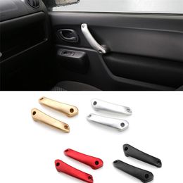 Car Door Grab Handle Aluminium Alloy Decoration Cover For Suzuki Jimny Interior Accessories315I