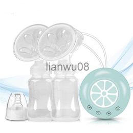 Breastpumps Double Electric Breast Pump Intelligent Automatic Baby Bottle Breast Feeding Milk Extractor Accessories Baby Care ER881 x0726