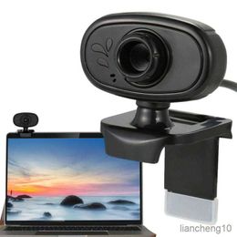 Webcams Webcam For PC 480P Webcam With Microphone Clip Computer Web Camera For Laptop Video Streaming R230728