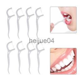 Dental Floss 50100pcs Disposable Dental Floss Flosser Picks Toothpicks Interdental Brush Dental Flosser For Oral Care Gum And Teeth Cleaning x0728