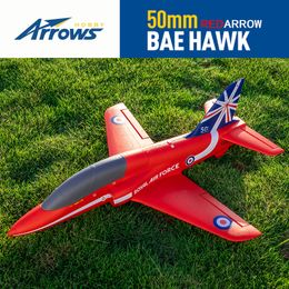 Aircraft Modle os Hobby 50mm Ducted Fan EDF Jet Model Aviation Starter Hand Throw Bae Hawk Simulation Fixed Wing Assembly RC Gift 230727