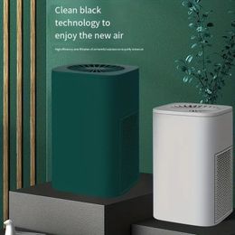 1pc USB Mini Air Purifier: Clean Air for Your Home, Car, and Office with Double Activated Carbon Filter Screen Filtration