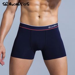 Underpants Brand Mens Underwear Boxers Cotton Erkek Boxer Men Solid Gay Shorts Big Size Cuecas Panties 230727