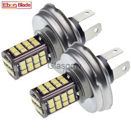 Motorcycle Lighting 2Pcs DC 6V 1030V P45T 2835 LED Motorcycle Headlight Bulb White 6000K Moto Bixenon HiLo Beam Light Scooter Motorbike Head Lamp x0728