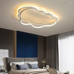 Chandeliers LED Cloud Acrylic Chandelier Indoor Lighting For Child Bedroom Living Room Fixture Lustre Lamp Fixtures Dimmbale