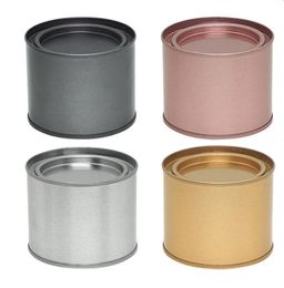 73x60mm Aluminium Can Tin Coffee tea Jar Lip Balm Container Empty Candle Jars Metal Cream Pot Box Wholesale