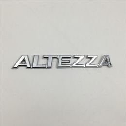 For Toyota Altezza Emblem Rear Boot Trunk Logo Badge Chrome Letters Stickers274C