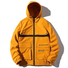 Travel Windproof Portable Hooded Coat Climbing Trekking Windbreaker Outdoor Sport Clothes Men Women Hiking Jacket Mens Jackets 1M43Q