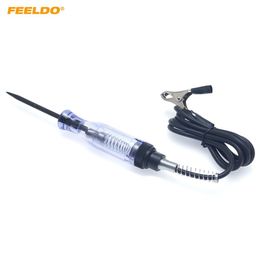 FEELDO Automotive Circuit Digital Voltage Tester Car Test Pen Diagnostic Tools Fuses Test DC6V-24V Car Testing Tool #5982265y