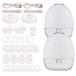 Upgrades Wearable Hands Free Electric Portable Pumps BPA free Breastfeeding Milk Collector 230727