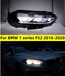 Full LED Headlights for BMW New 1 Series Head Lights 20 16-20 20 F52 Angel Eye LED Headlight DRL