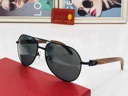Realfine888 5A Eyewear Catier CT8200769 Pilot Metal Frameless Luxury Designer Sunglasses For Man Woman With Glasses Cloth Box CT8200827 CT8200859