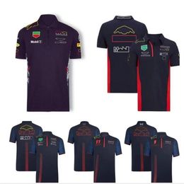 F1 racing polo shirt summer new short-sleeved shirt the same style custom281J