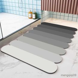 Carpets Summer Bath Mat Skin Bathroom Mats Quick Drying Anti-slip Entrance Doormats Diatom Floor Carpet Shower Rugs R230728