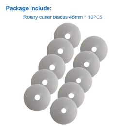 Hand Power Tool Accessories 10pcs 45mm Rotary Cutter Blades For Quilting Scrapbooking Sewing ArtsCrafts Sharp Durable Fiskars O433236x