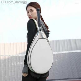 Outdoor Bags Outdoor Bags 2023 Tennis Bag Single Shoulder Crossbody Backpack Men's And Women's Sports Badminton Professional Racquet Cover Z230728