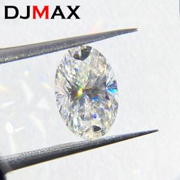 Loose Diamonds DJMAX 0.2-10ct Rare Oval Cut Loose Stone D Colour Lab Grown Super White Certified Ellipse Oval Diamond 230728