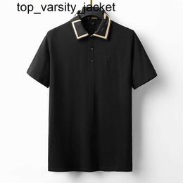 2023 Mens Designer Polos Brand small horse Crocodile Embroidery fashion brand clothing men fabric letter polo t-shirt collar casual womens mens shirt