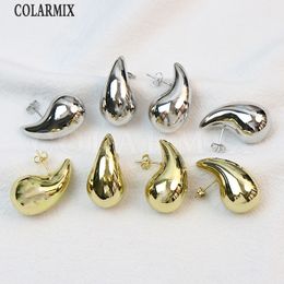 Stud 5 pairs of Comma shaped earrings pendant 18K gold plated earrings for women's earrings 230728