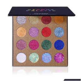 Other Health Beauty Items Ucanbe 16 Shades Starry Shining Glitter Eye Shadow Paste Eyes Face Body Highlight Makeup Palette High Pi Dhxjv