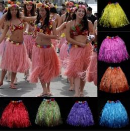 Hot Party Grass Skirt Women Fashion Hawaii Dance Show Performance Skirts Bar Club Performance Hula Skirt wly935 LL