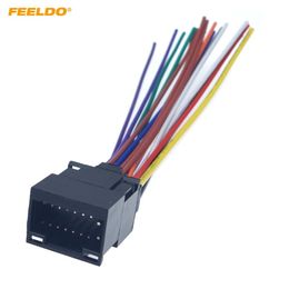 FEELDO 16pin Car Radio Stereo Wire Harness Plug Cable For CHEVROLET AVEO LOVASEDAN CHERY LANDWIND Fashion Aftermarket #1606224Q