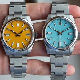 Top Quality 7colors Lovers Couples Mens womens Sapphire watch 41mm automatic mechanical stainless steel Oyster perpetual motion wr289J