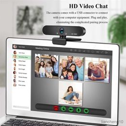 Webcams BELK Computer Camera Full Web Camera Webcam with for Video Calls Live Broadcast Online Live R230728