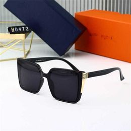 56% OFF Wholesale of sunglasses New and Same Style Large Frame for Women's Street Shooting Overseas Network Red Sunglasses Box Glasses