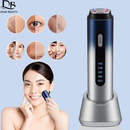 Face Massager 5 Modes LED P otherapy Beauty Device Pulse Lifting Firming Vibration Anti Ageing Eye Care Massage Instrument 230728