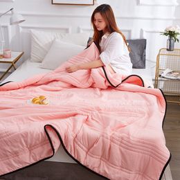 Blankets Blanket Air Condition Comforter Quilt Summer Cooling For Bed Weighted Blankets For Sleepers Adults Kids Home Couple Bed 230728