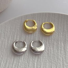 Hoop Earrings BF CLUB 925 Sterling Silver Vintage Circle Gold For Women Trendy Earring Jewelry Prevent Allergy Party Accessories Gift