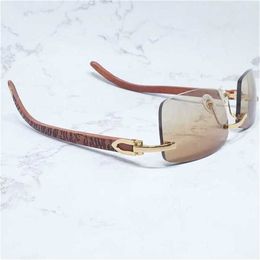 56% OFF Sunglasses 2023 Wooden Carve Stripe Maroon Wood Veins Glasses Luxury Brand Shades Fashion Vintage Carter Sunglass Gafas De SolKajia New