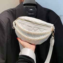 Hbp Crossbody Bags Evening Bag Solid Colour Chain Small Fanny Packs for Women Summer Fashion Waist Female Phone Purses Ladies Chest 220811