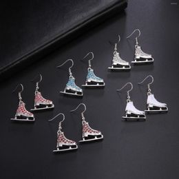 Dangle Earrings Dreamtimes Skateboard Pattern Women Men Punk Party Jewellery Gift Fashion Special Accessories