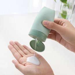 Liquid Soap Dispenser Silicone Mini Empty Travel Bottle Makeup Containers Storage Kit For Hand Sanitizer Shampoo And Conditioner Toiletries
