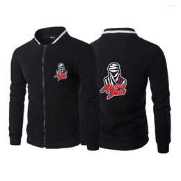 Men's Hoodies 2023 Men Africa Twin Crf 1000 L Crf1000 Printing Casual Fashion Simple Autumn Six-color Zipper Round Neck Coat