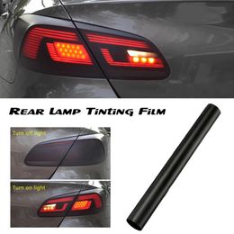 2X 30 150cm matte smoke light Film car matte black tint headlight taillight fog light vinyl Rear film lamp tint Film336O