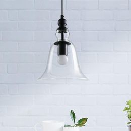 Pendant Lamps Nordic Loft Hanging Glass Lamp Fixtures For Kitchen Restaurant Bar Living Room Bedside Bedroom LED Lights E27