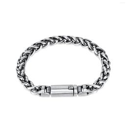 Link Bracelets Ailatu 5pcs/Lot Street Hip-hop Men's Titanium Steel Personalised Versatile Buckle Jewellery