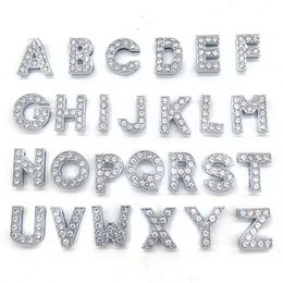 Shoe Parts Accessories Crystal Letters Charm Decoration Buckle Jibizt For Clog Charms Clog Buttons Pins Drop Delivery Shoe Series Randomly