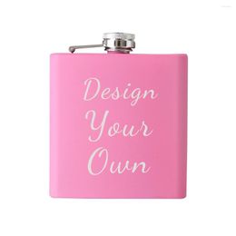 Hip Flasks Cute Liquor Flask For Women Stainless Steel Whiskey Girls Portable Wine Drink Bar BBQS And Travel