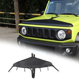 Black Car Hood Cover Front End Bra Protector Cover For Suzuki Jimny 2019 UP Car Exterior Accessories2497